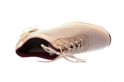 Waldläufer Damen Halbschuh WEISS CEMENT SILBER (Weiß) 918002303/150