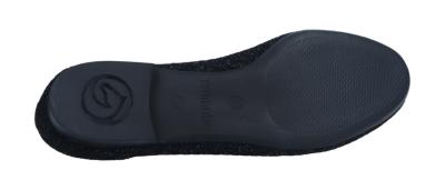 Remonte Damen Slipper D0K schwarz/schwarz (Schwarz) D0K15-02
