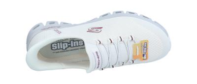 Skechers Damen Sneaker Glide Step-Vibey offwhite/gray (Elfenbein) 104557OWGR
