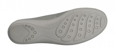 Longo Damen Ballerina/Slipper Longo G grau 1006659