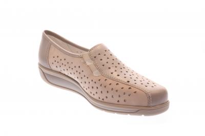 ara Damen Halbschuh/Slipper Meran TAUPE,CEMENTO (Beige) 12-26301-08