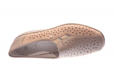 ara Damen Halbschuh/Slipper Meran TAUPE,CEMENTO (Beige) 12-26301-08