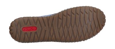 Rieker Damen Slipper M28 whiteroyal/cayenne (Blau) M2852-12