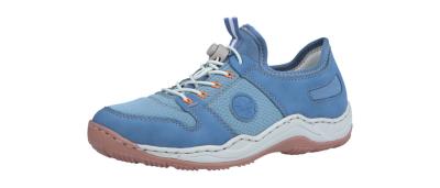 Rieker Damen Halbschuh L05 bleu/sky/perlwave (Blau) L0593-12