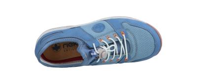 Rieker Damen Halbschuh L05 bleu/sky/perlwave (Blau) L0593-12