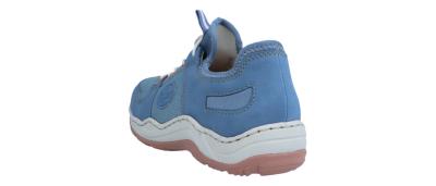 Rieker Damen Halbschuh L05 bleu/sky/perlwave (Blau) L0593-12