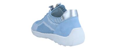 Rieker Damen Halbschuh R35 adria- weiss/aqua/si (Blau) R3518-12