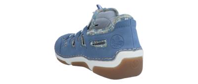 Rieker Damen Halbschuh 559 indigo/kornblume (Blau) 55956-10