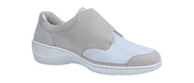 Waldläufer Damen Halbschuh Kya stein cement argento (Grau) 607K31-400-330