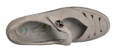 Waldläufer Damen Ballerina/Slipper Henni STEIN (Grau) 496309-191/070