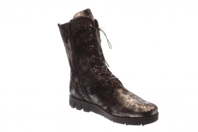 Softwaves Damen Stiefel schwarz komb. (Grau) 6.94.32