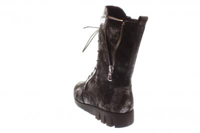Softwaves Damen Stiefel schwarz komb. (Grau) 6.94.32