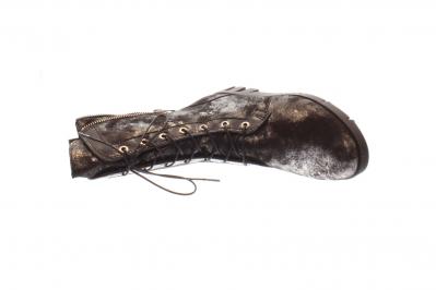 Softwaves Damen Stiefel schwarz komb. (Grau) 6.94.32