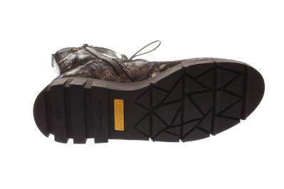 Softwaves Damen Stiefel schwarz komb. (Grau) 6.94.32