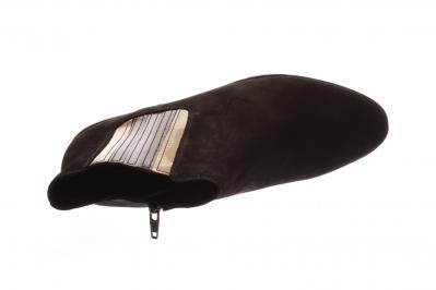 Gabor Damen Stiefelette schwarz/fango (Schwarz) 71.860.37
