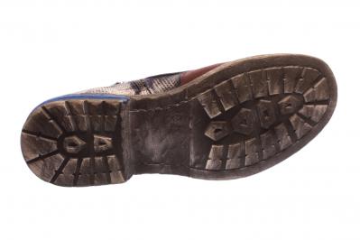 Maciejka Damen Stiefel/Stiefelette blau-bordeaux (Blau) 03119-17