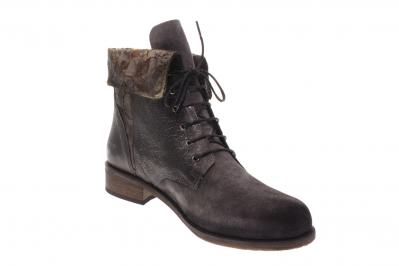 PintoDiBlu Damen Stiefel/Stiefelette 209 gris /floral (Grau) 80721-209