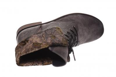 PintoDiBlu Damen Stiefel/Stiefelette 209 gris /floral (Grau) 80721-209