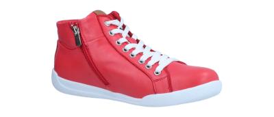 Andrea Conti Damen Sneaker/Stiefelette kirsche/brandy (Rot) 0343619-1972