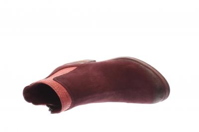 Maca Kitzbühel Damen Stiefelette bordo nub (Rot) 1933