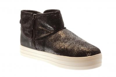 Skechers Damen Stiefel DOUBLE UP Grau (Silber) 835 CCSL