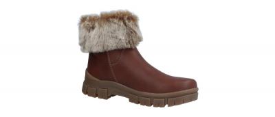 Rieker Damen Stiefel/Stiefelette rotbraun/kastanie/st (Braun) Z1082-25