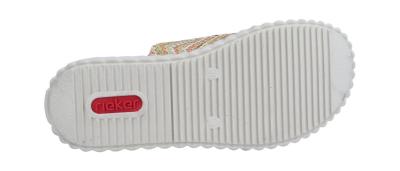 Rieker Damen Pantolette 692 pastell (Beige) 69253-91