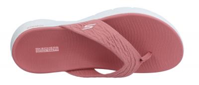Skechers Damen Pantolette Go Walk Flex mauve (Pink) 141404 MVE