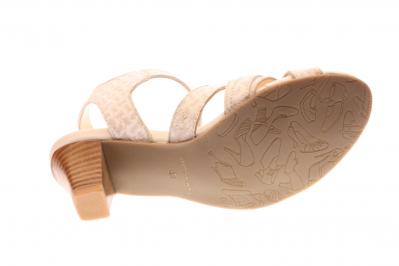 Maria Shoes Damen Sandale blanco (Weiß) GH-41