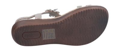 Rieker Damen Sandale V75 gold V7573-90