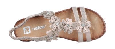 Rieker Damen Sandale V75 gold V7573-90