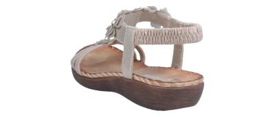 Rieker Damen Sandale V75 gold V7573-90