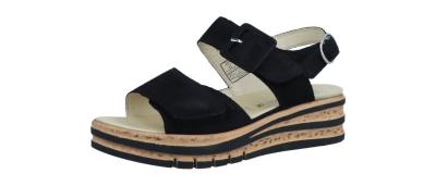 Waldläufer Damen Sandale K-Arlene schwarz 677001-195-001