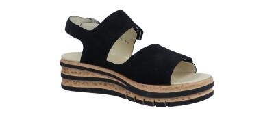 Waldläufer Damen Sandale K-Arlene schwarz 677001-195-001