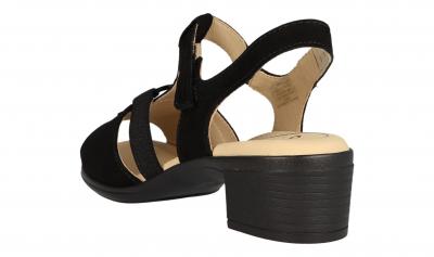 ara Damen Sandale Lugano-S Highsoft SCHWARZ 12-35736-08