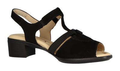 ara Damen Sandale Lugano-S Highsoft SCHWARZ 12-35736-08