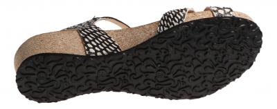 Think Damen Sandale Dumia SZ/KOMBI (Schwarz) 6-86375-09