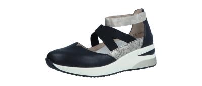 Rohde Damen Halbschuh/Sandale D24 nero/perle/schwarz-a (Schwarz) D2411-03