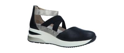 Rohde Damen Halbschuh/Sandale D24 nero/perle/schwarz-a (Schwarz) D2411-03