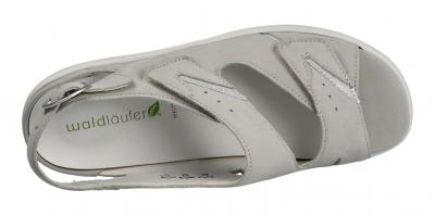 Waldläufer Damen Sandale Kara CEMENT SILBER (Grau) 684090-203/424