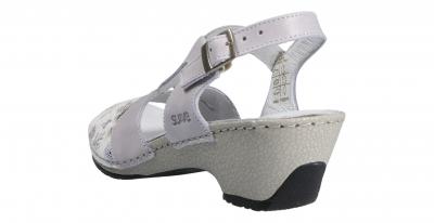 Suave Damen Sandale ivory (Grau) 711022-91