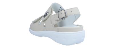 Waldläufer Damen Sandale Kara creme perl (Beige) 684K01-206-423