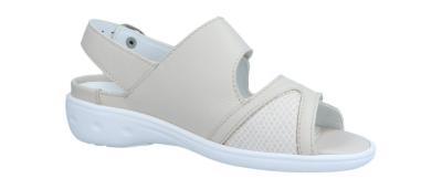 Waldläufer Damen Sandale Kara creme perl (Beige) 684K01-206-423