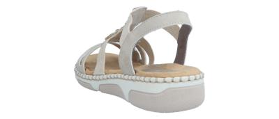 Rieker Damen Sandale 662 beige 66201-62