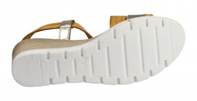 Marko Damen Sandale giallp/plationo (Gelb) 268035 GIALLO
