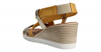 Marko Damen Sandale giallp/plationo (Gelb) 268035 GIALLO