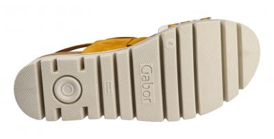 Gabor Damen Sandale mango (gold) (Gelb) 42.880.81