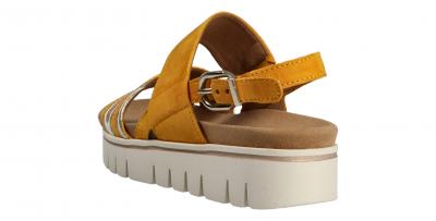 Gabor Damen Sandale mango (gold) (Gelb) 42.880.81