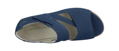 Waldläufer Damen Sandale Heliett jeans (Blau) 342025-191-206