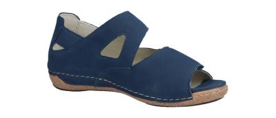Waldläufer Damen Sandale Heliett jeans (Blau) 342025-191-206